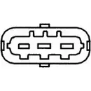 HELLA 6PU 009 121-071 Sensor, Nockenwellenposition