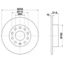 Textar Bremsenset Bremsscheiben Ø253 voll Bremsbeläge hinten VW Audi Skoda Seat