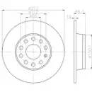 Textar Bremsenset Bremsscheiben Ø272 voll Bremsbeläge hinten Seat Leon VW Skoda