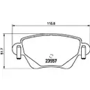 Textar Bremsenset Scheiben 280 mm Bremsbeläge hinten Mondeo III Jaguar X-Type
