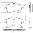 Original Textar Bremsenset Bremsscheiben Ø280 belüftet 4-Loch Beläge vorn Opel M