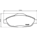 Textar Bremsenset Bremsscheiben Ø283 belüftet Beläge vorn Peugeot 308 3008 5008