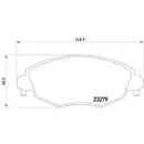 Textar Bremsenset Scheiben Ø300 Beläge vorn Ford Mondeo III bis Bj. 03/2007