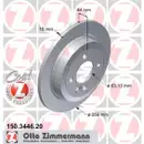 Zimmermann 150.3446.20 Bremsscheiben 2 Stück MINI