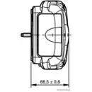 HERTH+BUSS ELPARTS 83830067 Heckleuchte L für MERCEDES-BENZ, VW