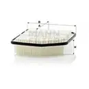 MANN-FILTER C 24 007 Luftfilter