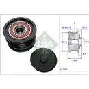 Generatorfreilauf Schaeffler Ina 535 0190 10 für Opel für Vauxhall