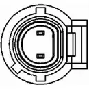 HELLA 6PU 009 163-881 Impulsgeber, Kurbelwelle