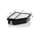 MANN-FILTER C 20 003 Luftfilter