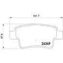 TEXTAR 2434901 PKW SBB