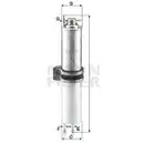 MANN-FILTER WK 532/2 Kraftstoffilter