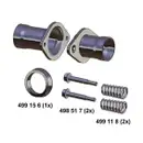 Reparatursatz Abgasrohr Ernst 043557 Set Hinten