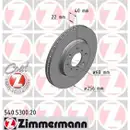 Zimmermann 540.5300.20 Bremsscheiben 2 Stück SUZUKI