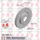 Zimmermann 590.2800.20 Bremsscheiben 2 Stück TOYOTA