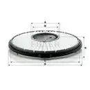 MANN-FILTER C 2226 Luftfilter