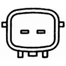 HELLA 6PT 009 107-531 Sensor, Kuehlmitteltemperatur