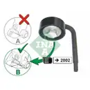 Spannrolle Keilrippenriemen Schaeffler Ina 531 0790 10 für Bmw für Mini