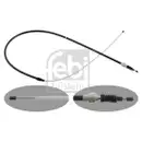 FEBI BILSTEIN 22962 Handbremsseil für VW, SEAT, AUDI, SKODA