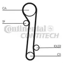 CONTINENTAL CTAM CT937 Zahnriemen