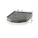 MANN-FILTER CUK 2949-2 Innenraumluftfilter