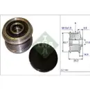 Generatorfreilauf Schaeffler Ina 535 0203 10 für Bmw für Opel für Saab für Mini