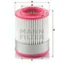 MANN-FILTER C 1652/1 Luftfilter