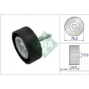 Umlenk /führungsrolle Keilrippenriemen Schaeffler Ina 532 0652 10 für Ford