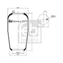 FEBI BILSTEIN 32817 Luftfederbalg für MERCEDES-BENZ