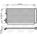 VALEO 814187 Kondensator RENAULT Megane III, Scenic