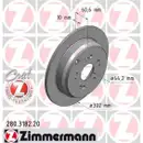 Zimmermann 280.3182.20 Bremsscheiben 2 Stück HONDA