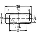 HELLA 2PF 961 167-021 Positionsl. Halogen
