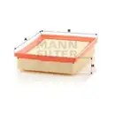 MANN-FILTER C 2490 Luftfilter