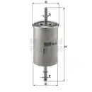 MANN-FILTER WK 512/2 Kraftstoffwechselfilter