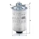 MANN-FILTER WK 842/12 X Kraftstoffilter