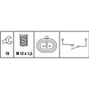 HELLA 6ZF 007 671-001 Schalter, Rueckfahrleuchte