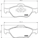 TEXTAR 2360406 PKW SBB