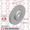 Zimmermann 150.3479.20 Bremsscheiben 2 Stück BMW