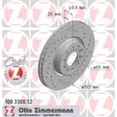 Zimmermann 100.3300.52 Bremsscheiben 2 Stück VW