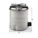 MANN-FILTER WK 9008 Kraftstoffilter