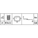 HELLA 6ZL 003 259-401 Oeldruckschalter, 0,60 bar