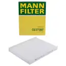 MANN-FILTER CU 27 007 Innenraumluftfilter