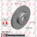 Zimmermann 150.2903.20 Bremsscheiben 2 Stück BMW