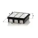 MANN-FILTER C 23 006 Luftfilter
