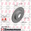 Zimmermann 400.3680.20 Bremsscheiben 2 Stück MERCEDES-BENZ