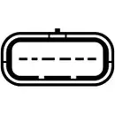 HELLA 8ET 009 142-001 Luftmassenmesser