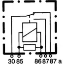 HELLA 4RD 007 794-021 Relais, Arbeitsstrom 12V