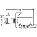 HELLA 6HD 002 535-101 Warnblinkschalter, 12V