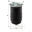 MANN-FILTER WK 842/3 Kraftstoffilter