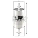 MANN-FILTER WK 511/1 Kraftstoffilter