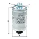 MANN-FILTER WK 851 Kraftstoffilter